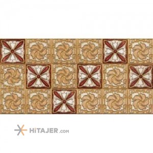 کاشی تک گل چند طیف رنگی آرتا سرام مدل مارگارت