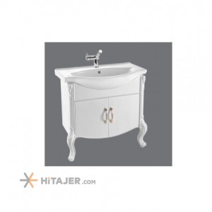 80 cm first-class porcelain washbasin, fault, Baikal model