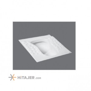 توالت زمینی طبی درجه 3 چینی کسری مدل الوند اسلیک