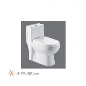 توالت فرنگی درجه 1 چینی کسری مدل دانوب