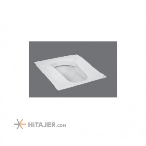 Ground floor medical toilet with closed frame, 1st grade, Chinese, Sabalan model