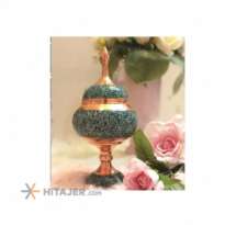 Sorousha Turquoise Inlaying Chocolate Dish 28 cm code F 03