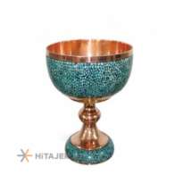 Sorousha Large Turquoise Inlaying Nut Dish 28 cm code F 16
