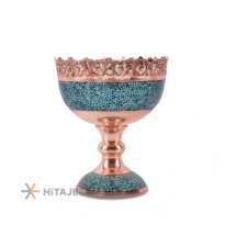Sorousha Large Turquoise Inlaying Nut Dish code F 16