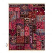 Patchwork Machin Carpet 700 Reeds Code EB131