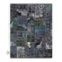 Patchwork Machin Carpet 700 Reeds Code EB130