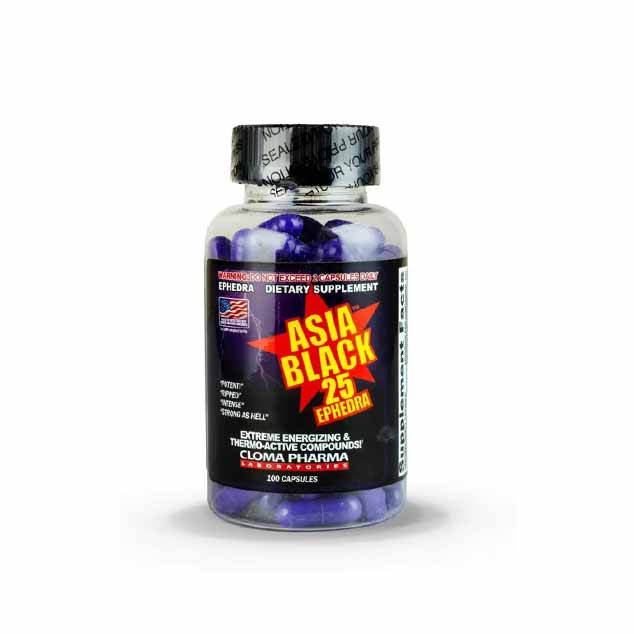 چربی سوز آسیا بلک کلوما فارما - Cloma Pharma Asia Black GAT