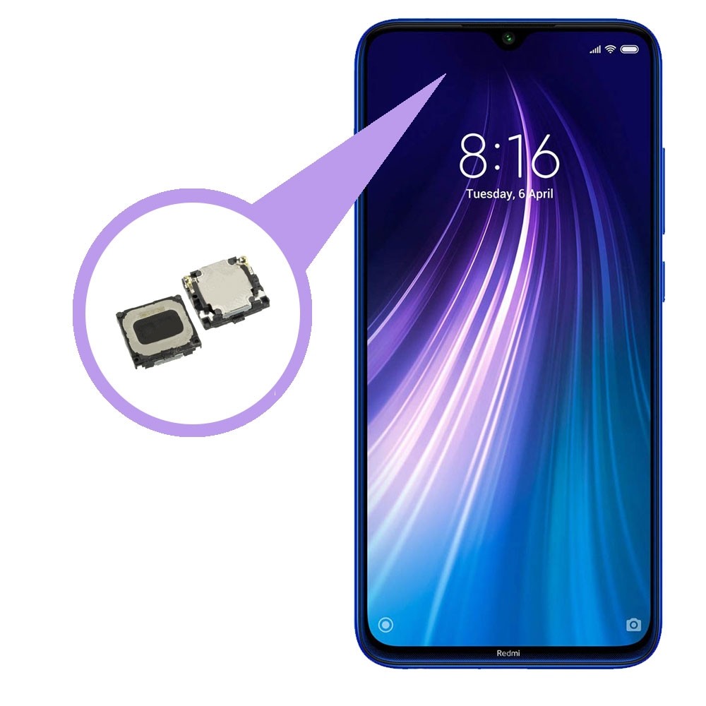 Xiaomi Redmi Note 8 Call Speaker