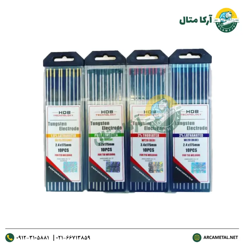 تنگستن تورچ آرگون سایز 2/4 و 3/2
