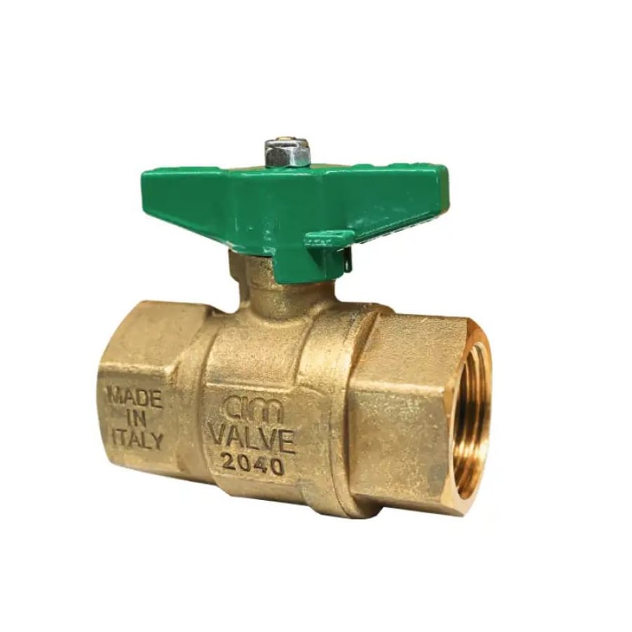شیر توپی آبی دسته کلیدی 316BL دو طرف تو پیچ سیم ایتالیا سایز 1.2 PN80