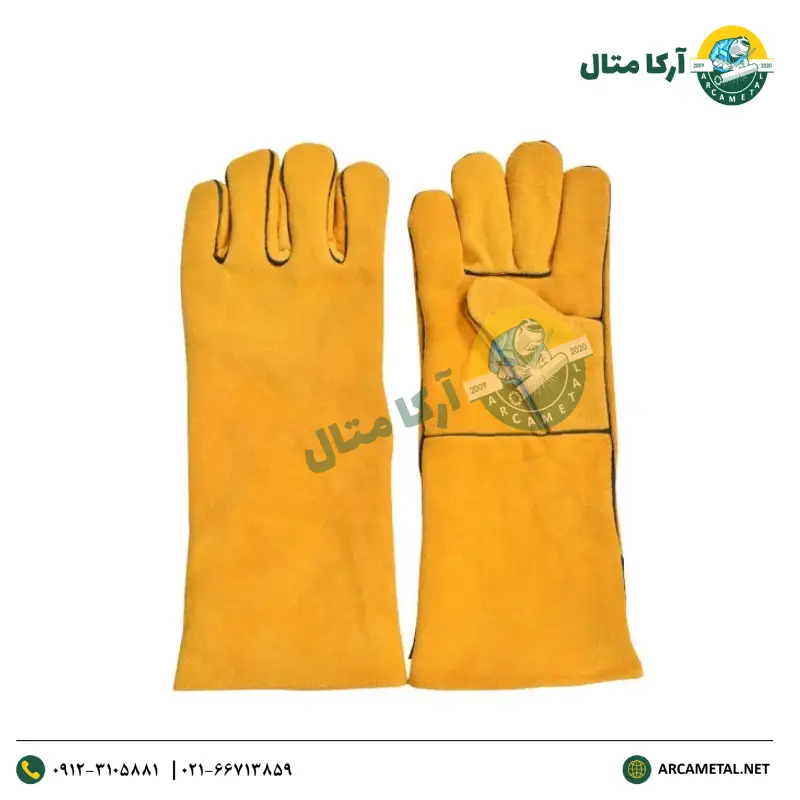 دستکش هوبارت زرد
