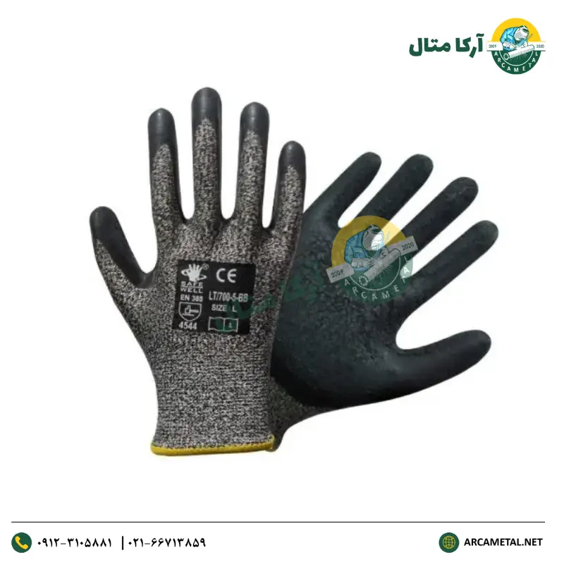دستکش CUT5 مدل SAFEWELL