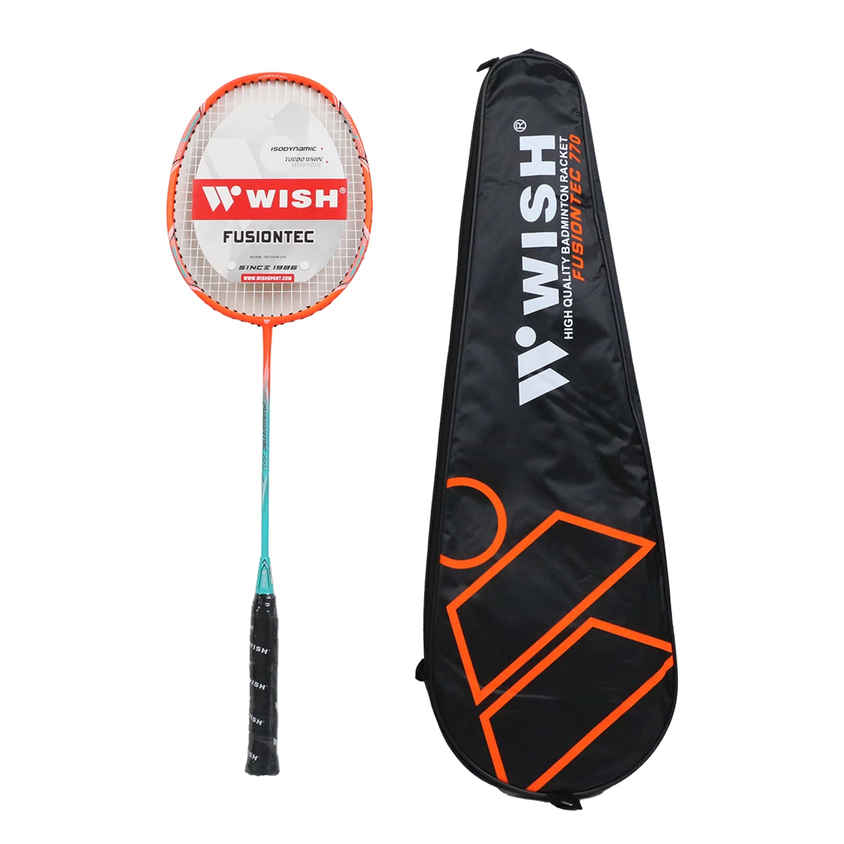 راکت بدمینتون یک عددی Wish 770