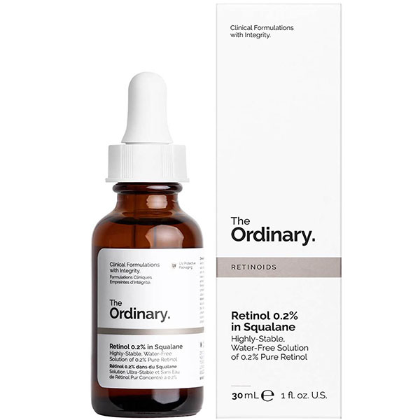 سرم ضد چروک و ضد لک رتینول 0.2% اوردینری حجم 30ml