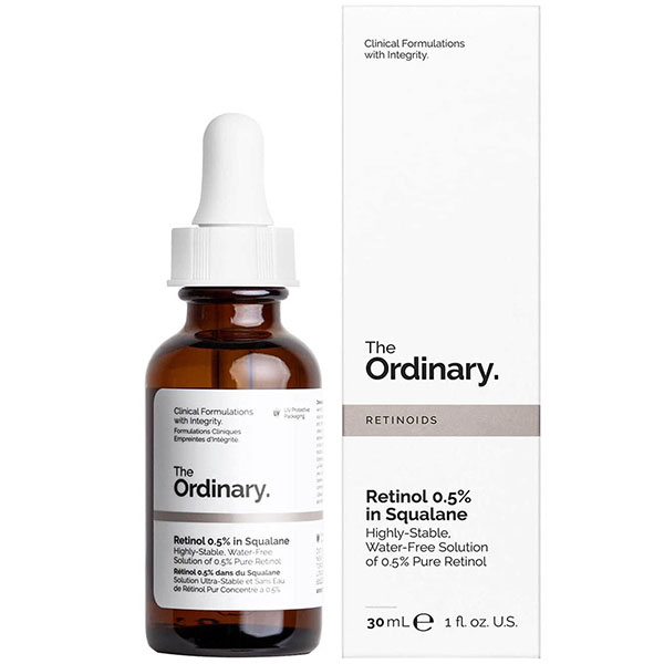 سرم ضد چروک و ضد لک رتینول 0.5% اوردینری حجم 30ml