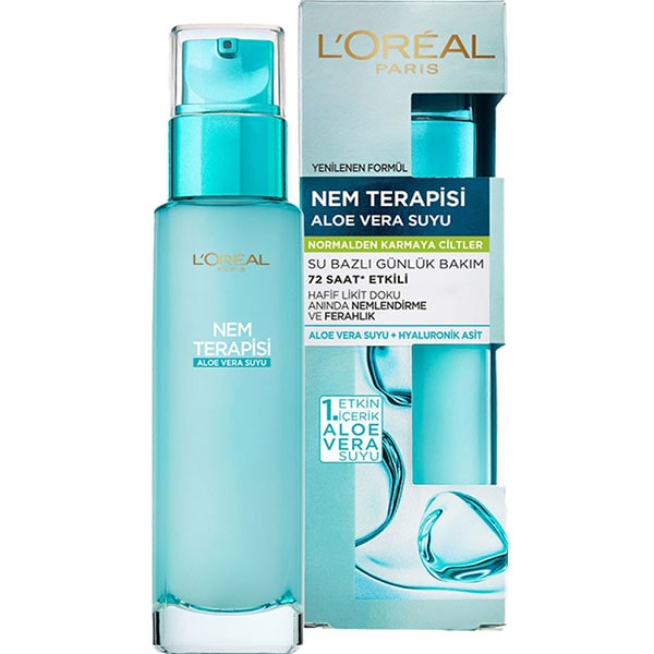 سرم آبرسان پوست نرمال تا مختلط و چرب لورال مدل NEM TERAPISI حجم 70ml