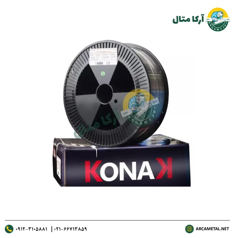 سیم جوش Co2 استیل 307 کناک هند