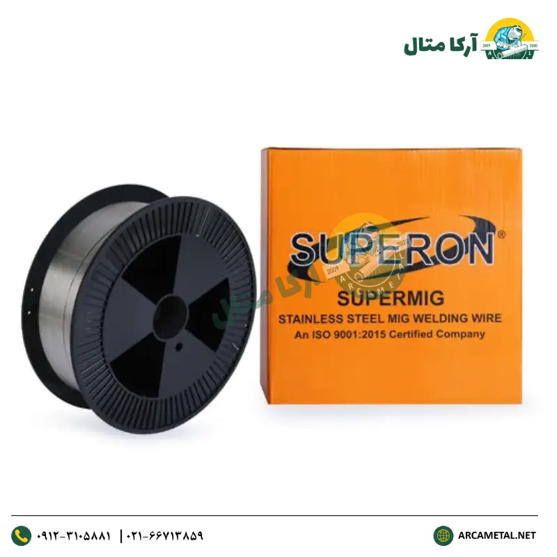 سیم جوش Co2 استیل 347 سوپرون