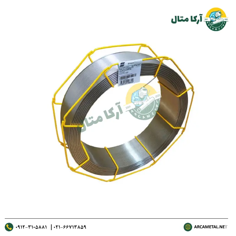 سیم جوش Co2 استیل ok autrod 317L ایساب