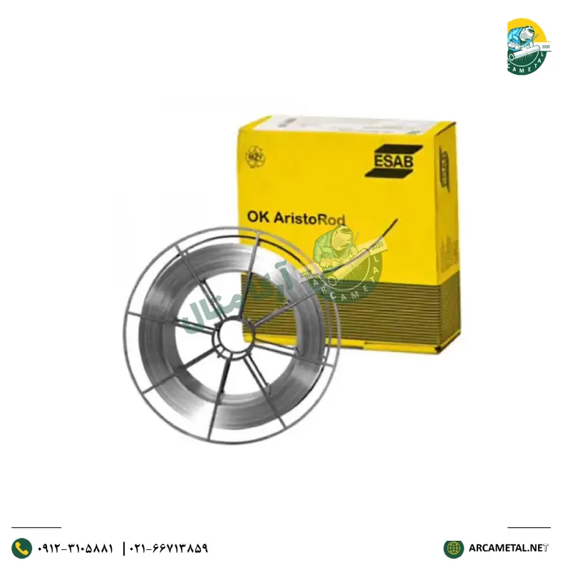 سیم جوش Co2 چدن NI-1 ایساب