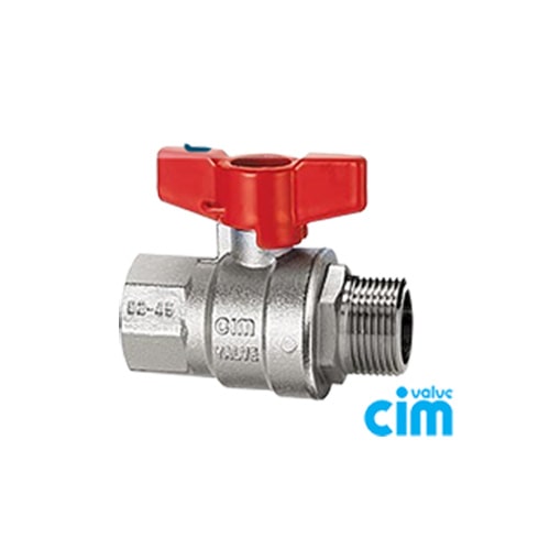 شیر توپی رو پیچ تو پیچ سیم ایتالیا سایز 1.2 301/16NPT-PN80