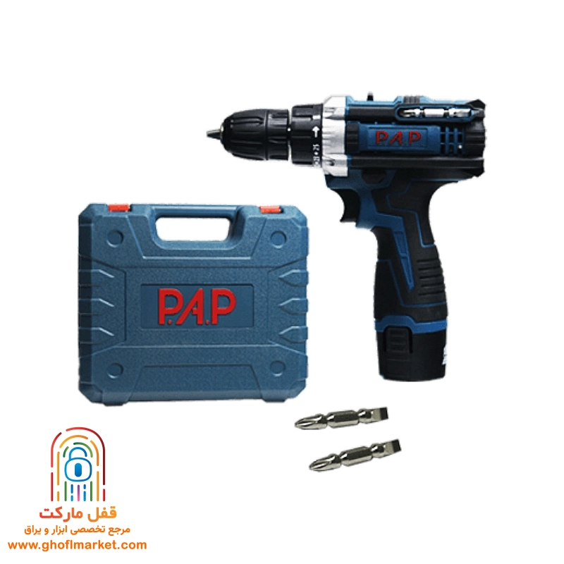 دریل شارژی 12 ولت پی ای پی مدل CD-1201