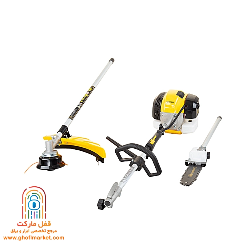 علف زن بنزینی کوله ای کنزاکس مدل KBP-252