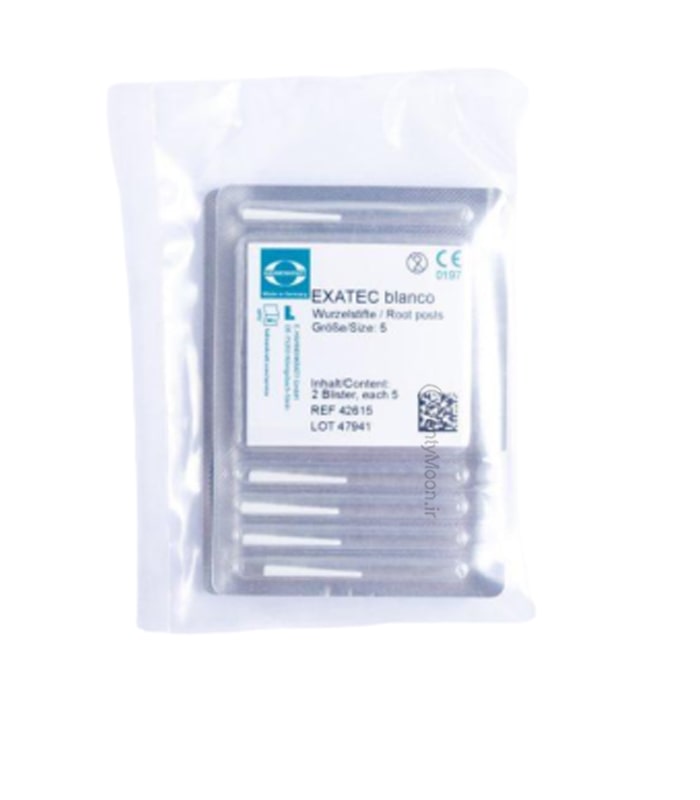 فایبرپست اگزاتک هانینگراد 5 عددی Hahnenkratt Exatec Fiber Post