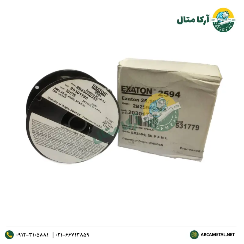 سیم جوش Co2 استیل ER2594 سوپر دابلکس