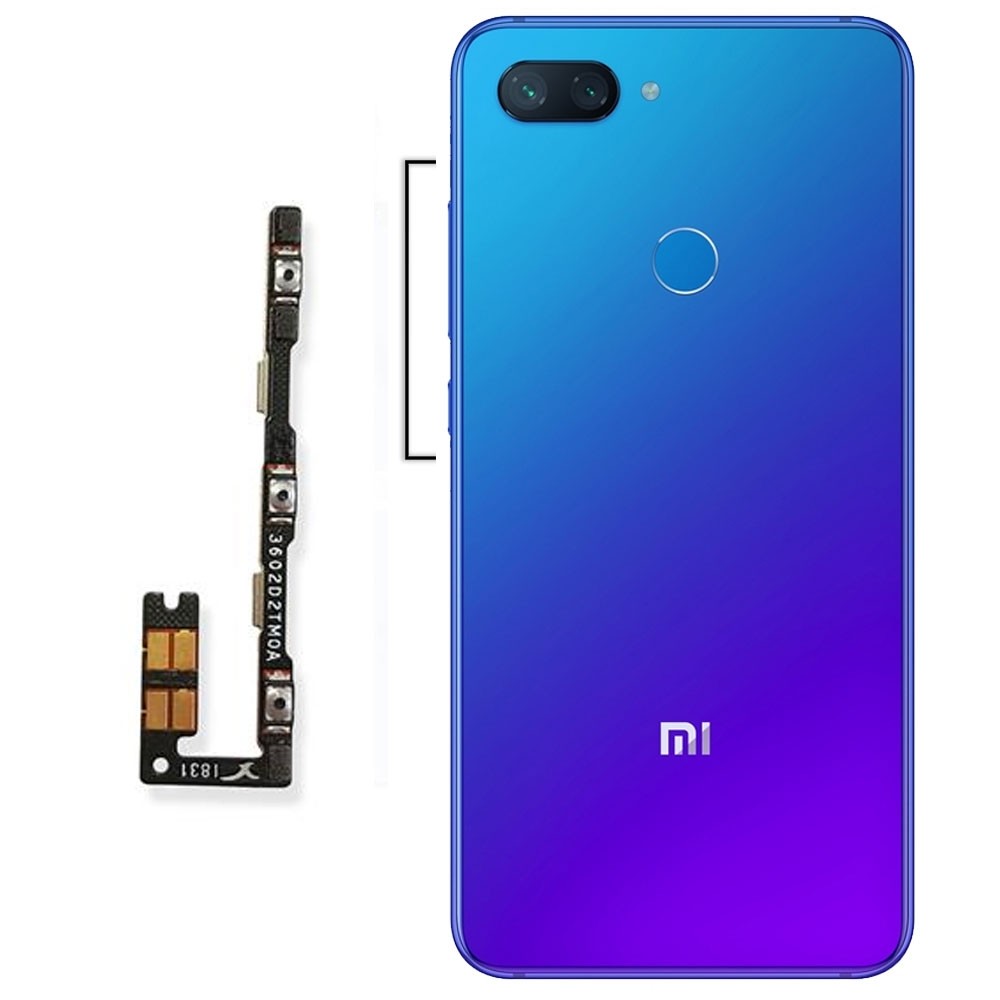Mi 8 Lite Volume + Power Flex Cable