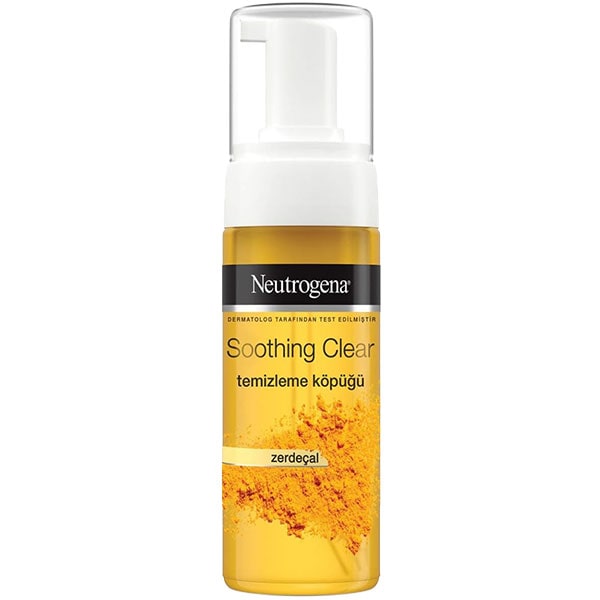 فوم شستشوی صورت زردچوبه نوتروژینا مدل Soothing Clear حجم 150ml