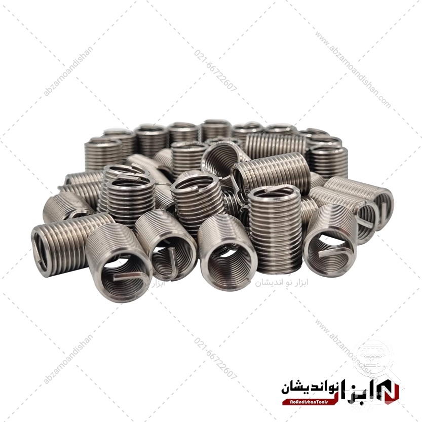 فنر هلی کویل استیل سایز EUROCOIL | M6x1.0x1.5D