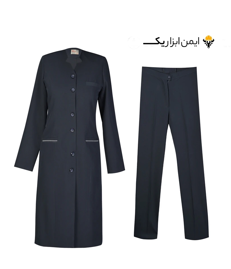 لباس فرم اداری زنانه مدل W1 برند آرش سیفتی (Arash Safety)
