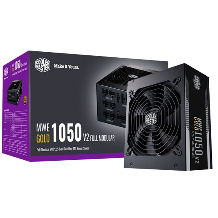 پاور کولر مستر مدل MWE GOLD 1050 V2 Gold Full Modular
