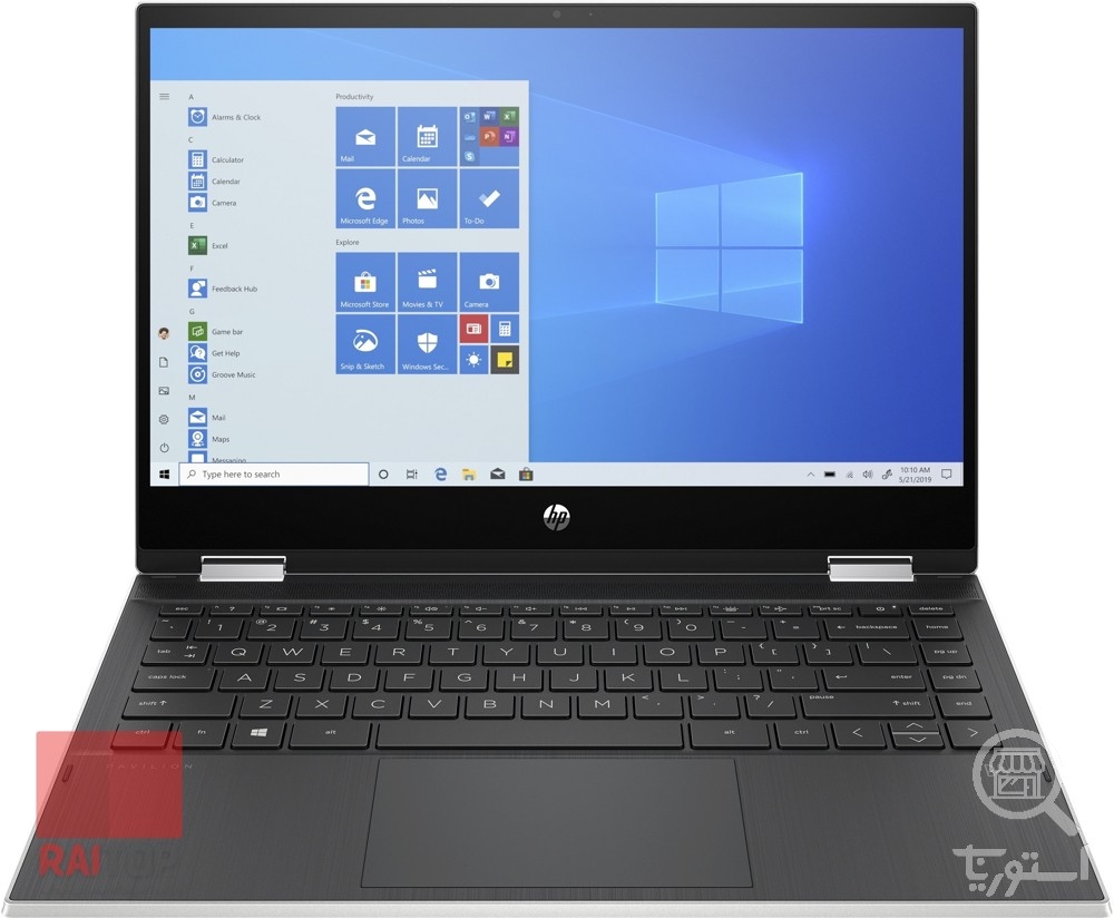 لپ تاپ 14 اینچی چرخشی HP مدل Pavilion x360 14m-dw1 نسل 11