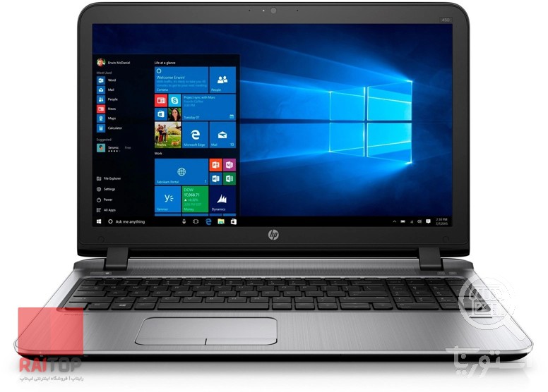لپ تاپ استوک 15 اینچی HP مدل ProBook 450 G3