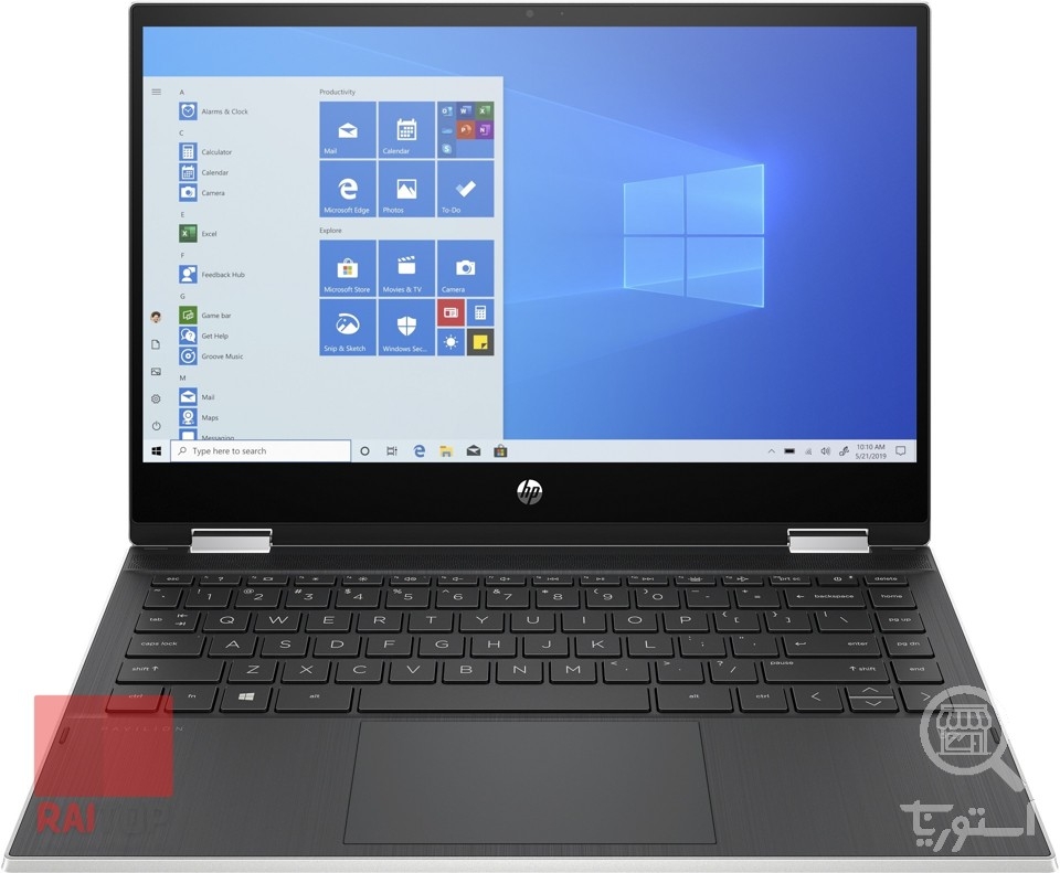 لپ تاپ 14 اینچی HP مدل Pavilion x360 Convertible 14-dw1
