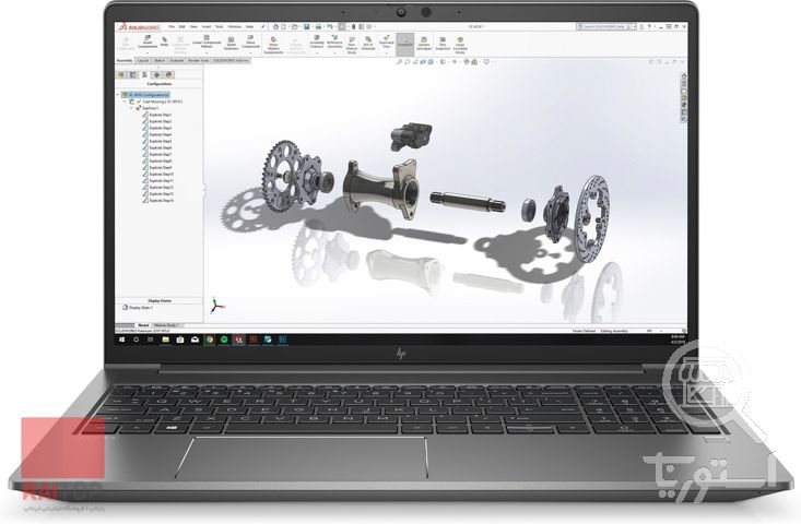 لپ تاپ 15.6 اینچی HP مدل ZBook Power G7 Xeon
