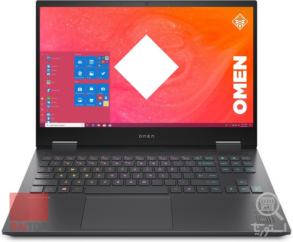 لپ تاپ گیمینگ 15 اینچی HP مدل OMEN 15-en100 3060