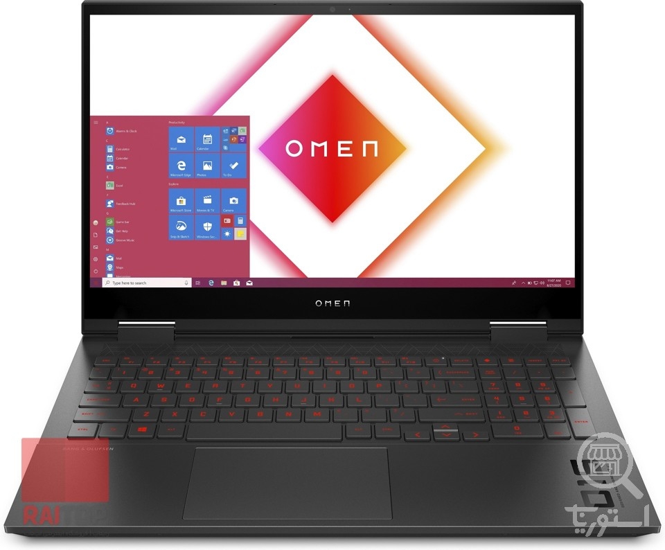لپ تاپ گیمینگ 15.6 اینچی HP مدل OMEN 15-ek 10500h