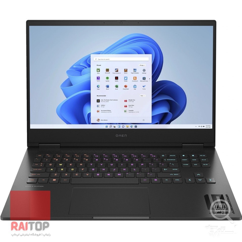لپ تاپ گیمینگ 16 اینچی HP مدل Omen 16-wd0 13620H 4050