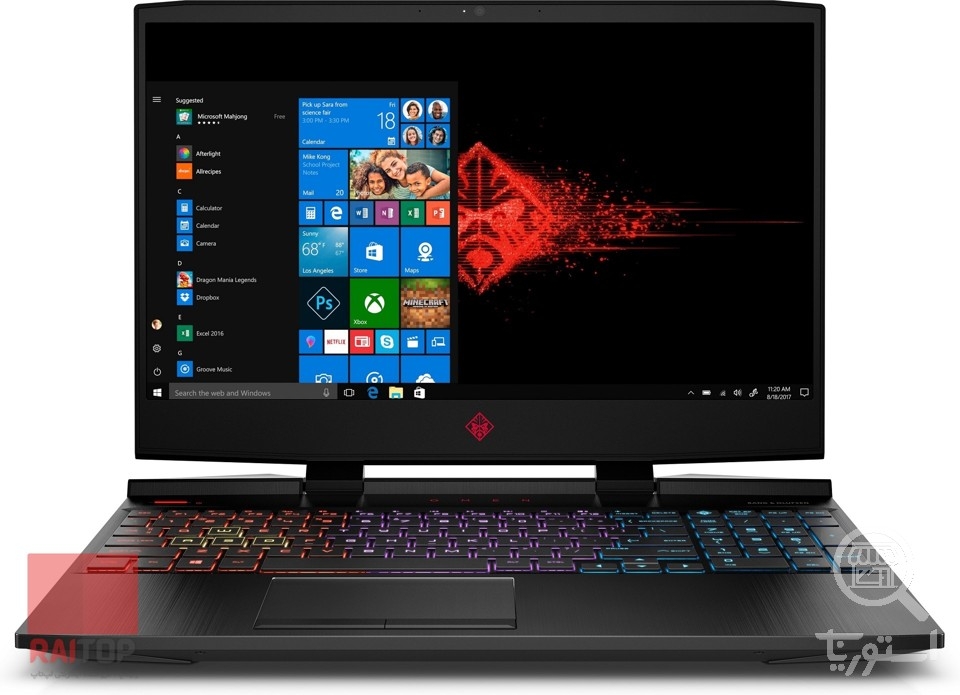 لپ تاپ گیمینگ HP مدل OMEN 15-dc0015np