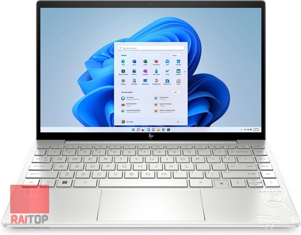 لپ تاپ 13 اینچی HP مدل ENVY 13-ba0