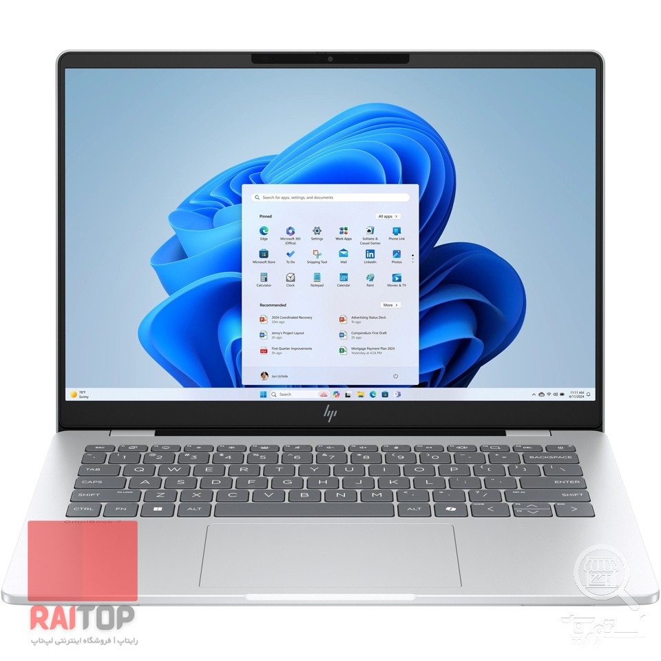 لپ تاپ 14 اینچی HP مدل OmniBook 7 14-fs0