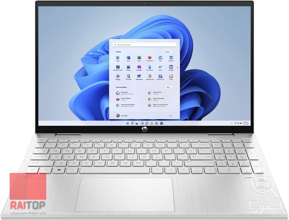 لپ تاپ 15 اینچی HP مدل Pavilion x360 15-er1 12th