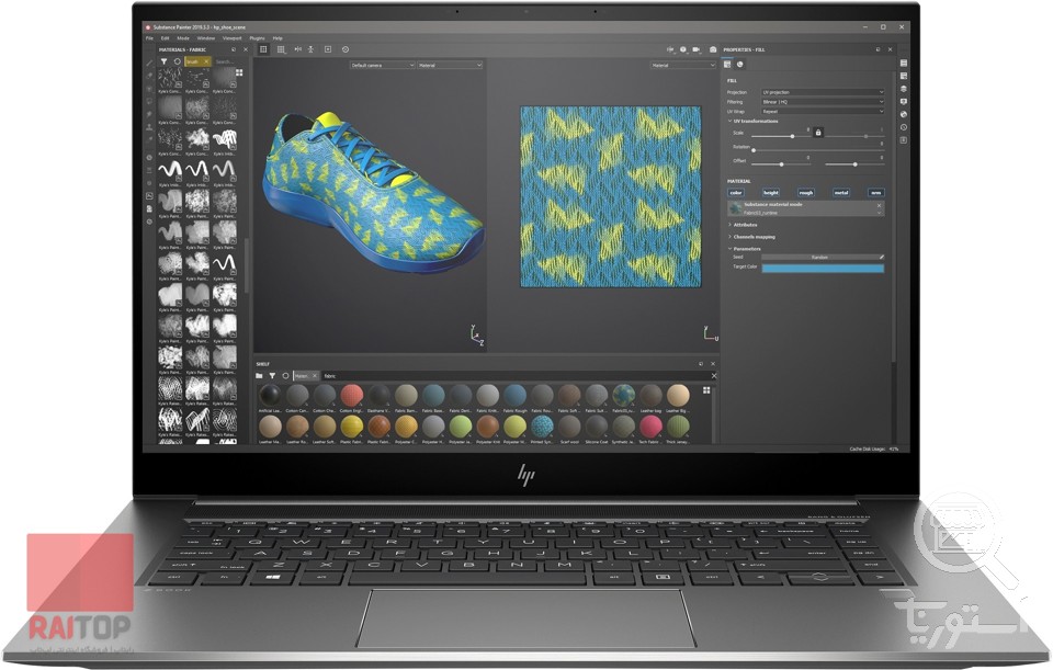 لپ تاپ 15 اینچی HP مدل ZBook Create G7