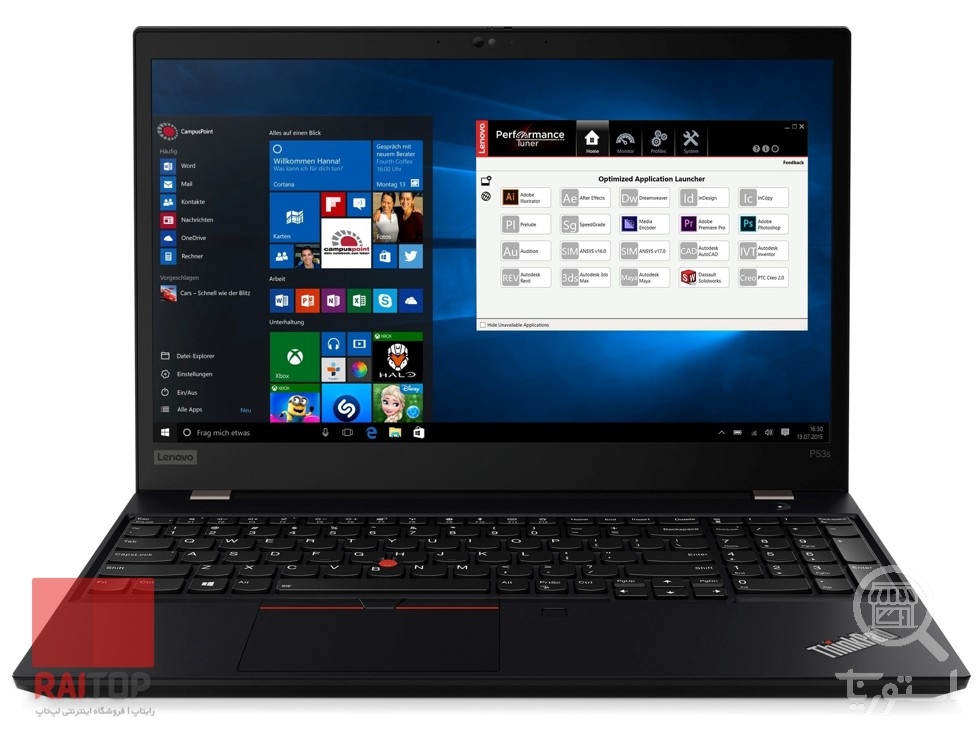 لپ تاپ 15 اینچی Lenovo مدل ThinkPad P53s