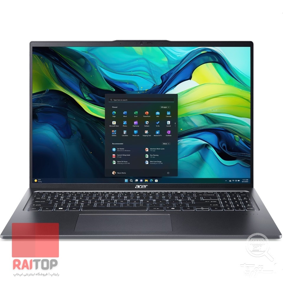لپ تاپ 16 اینچی Acer مدل Swift Go SFG16-72