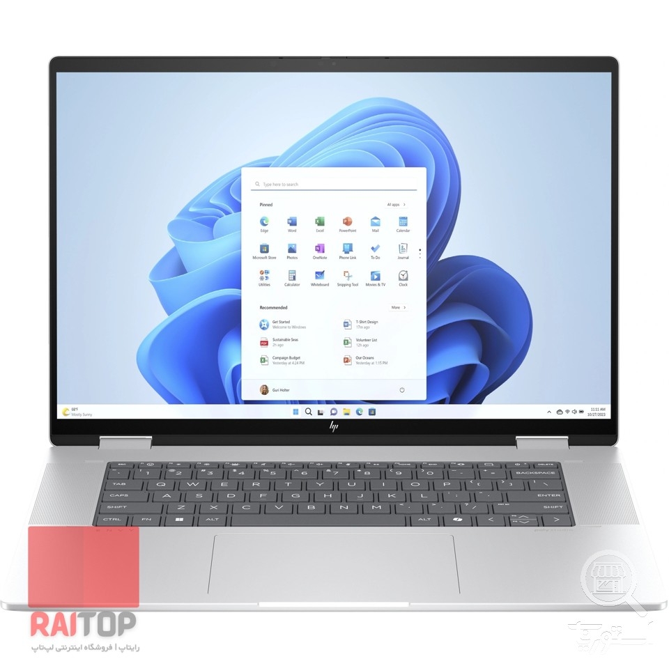 لپ تاپ 16 اینچی HP مدل Envy x360 2-in-1 16-ad0