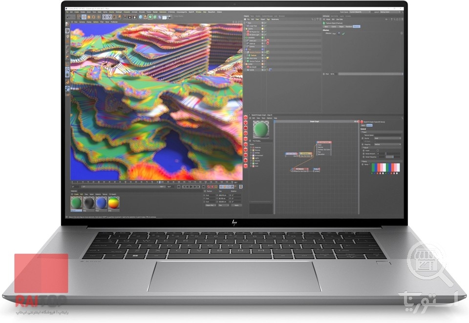 لپ تاپ 16 اینچی HP مدل ZBook Studio 16 G10